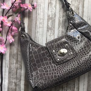 Faux croc/alligator purse